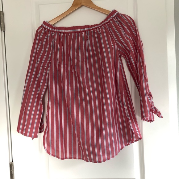 BeachLunchLoung Off-The-Shoulder Blouse - Picture 5 of 8